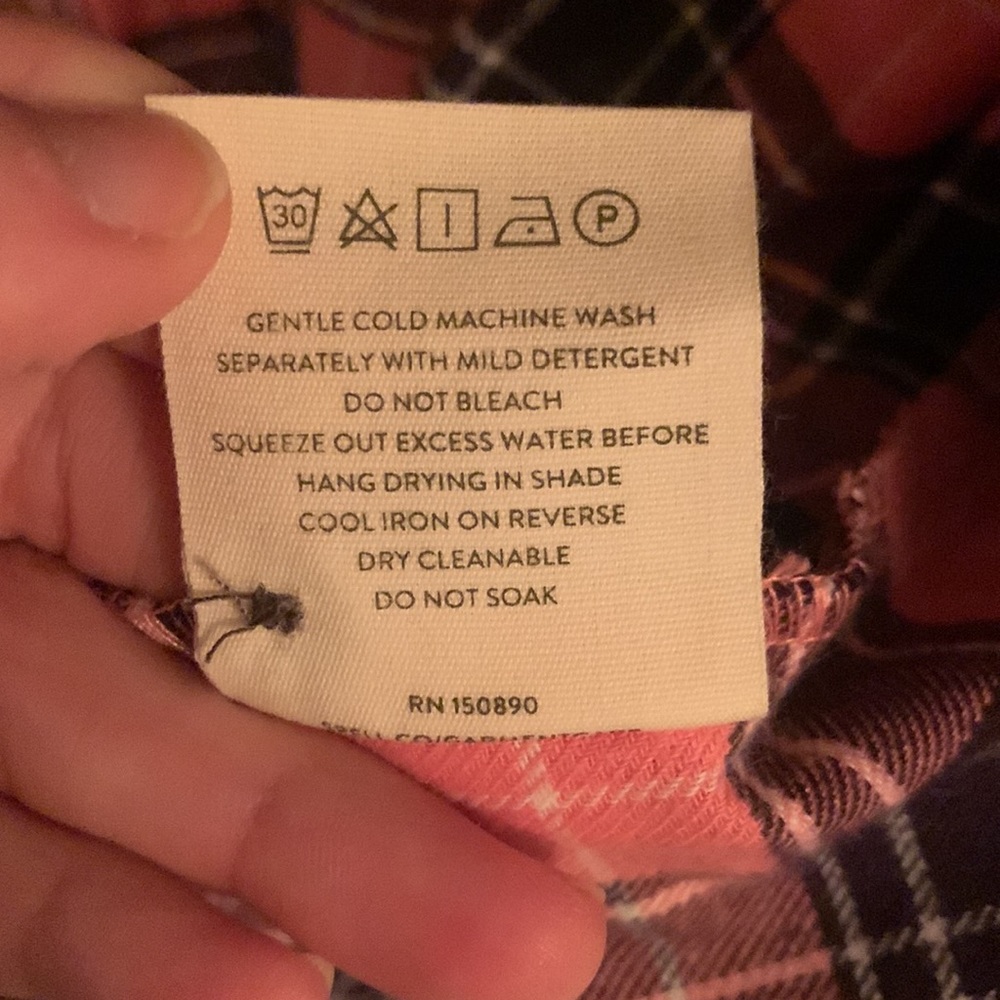 Spell maverick flannel coral NWT XS - Picture 8 of 9